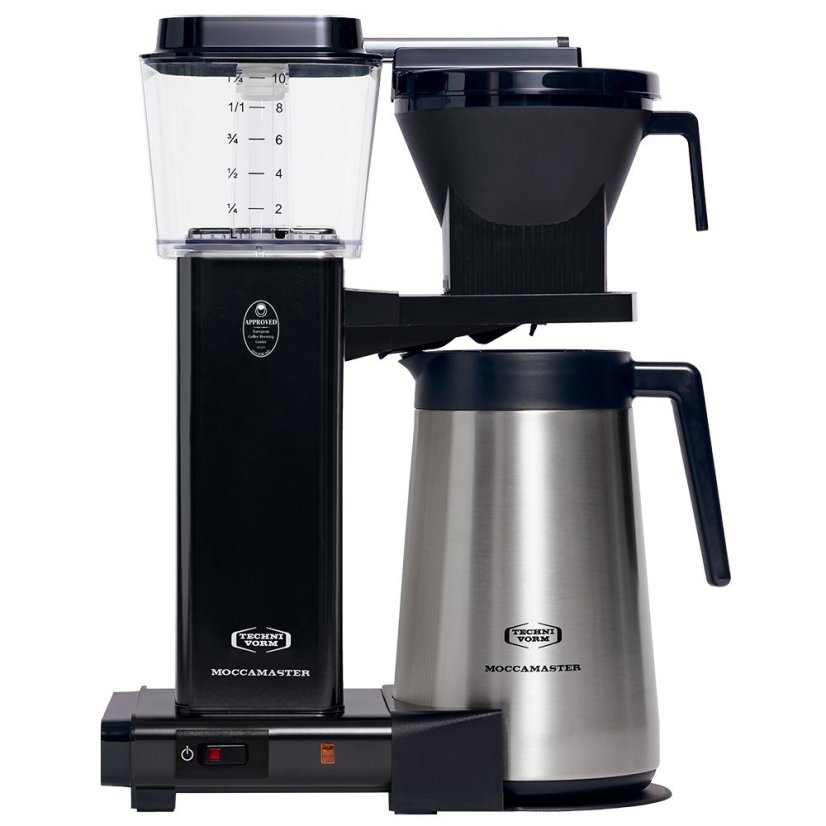 Schwarzer Kaffee-Filterautomat Moccamaster KBGT 741 Technivorm.