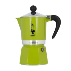 Bialetti Rainbow 3 zöld színben.