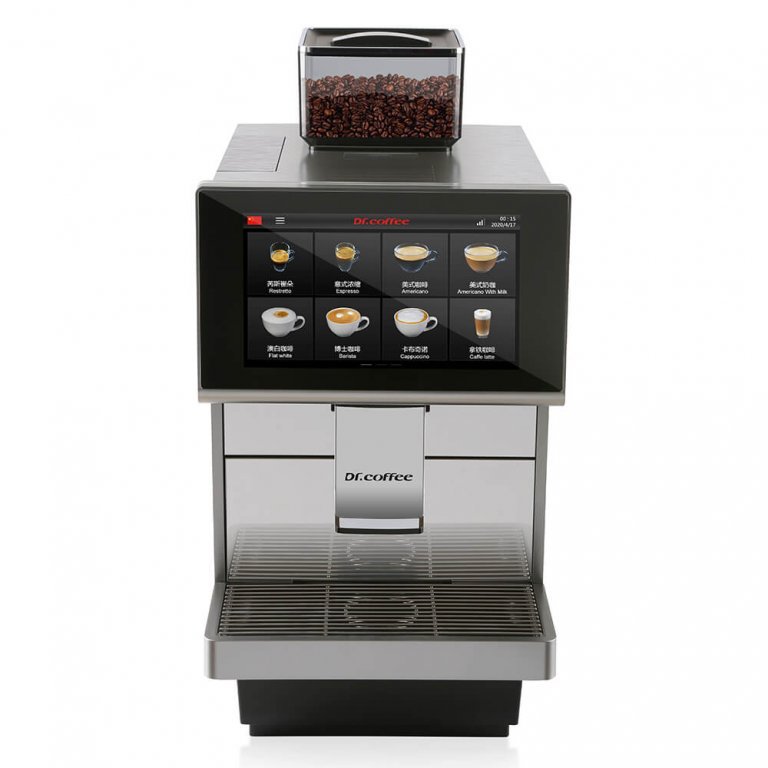 Automatický kávovar Dr. Coffee M12 Plus.