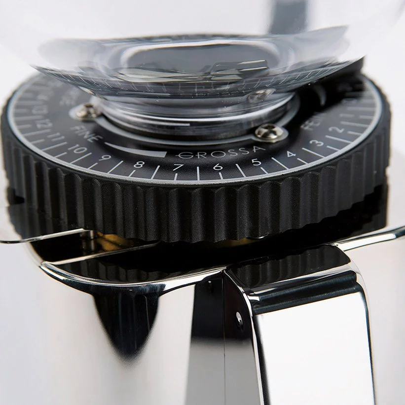 Bague noire pour régler la finesse de mouture du moulin ECM C - Manuale 54