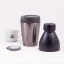 Mug thermique KeepCup Kit Thermal Nitro M d'une capacité de 340 ml, idéal pour les voyages, en finition argentée.