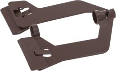 Mëschapparaat fir Schockelasmaschinn Delice 5 L, zwee brong Metall-Schwénkäerm mat Haken a Stëft.