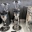 Silver Rocket Espresso SUPER FAUSTO coffee grinder with a hopper capacity of 600 grams.