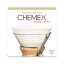 Paper filters Chemex FC-100 for 6-10 cups of coffee (100pcs) Material : Paper