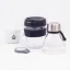 Schwarzer Travel-Thermobecher KeepCup Original 340 ml, der Ihren Kaffee länger heiß hält.