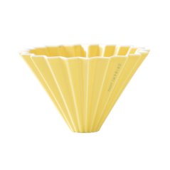 Origami Keramik-Dripper M gelb - japanischer Pour Over Dripper