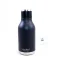 Asobu Urban Water Bottle in black with a capacity of 460 ml, perfect for keeping drinks hot or cold while traveling.