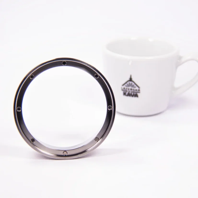 Le Ring de Barista Hustle avec du café.