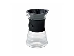 Hario V60, 700 ml-es tartály, fekete gumi fogantyúval