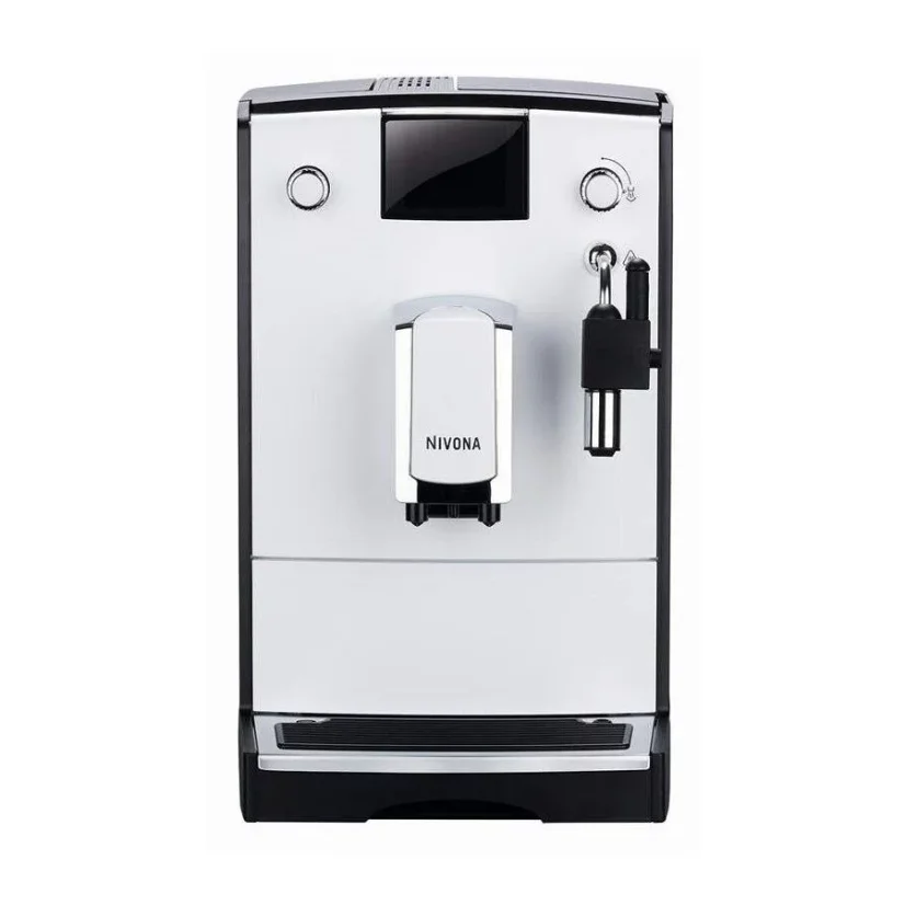 Automatic coffee machine Nivona 560 CafeRomantica White line from the front