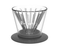 Glas-Filterhalter Brewista Smart Dripper Full Cone, doppelwandig