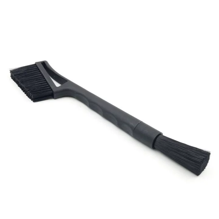 Brosse de nettoyage pour machines à café Rhino Grinder Bench Brush, idéale pour l'entretien des moulins à café.