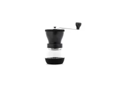 Hario Skerton Plus manuelle Kaffeemühle schwarz mit Glasbehälter