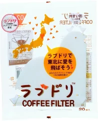 Papierfilter Hario V60-02 Love Bird (20 Stück) Papierfilter