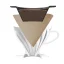 White Hario W60-02 drip coffee maker is ideal for brewing filtered coffee. White Hario W60-02 drip coffee maker is ideal for brewing filtered coffee.
