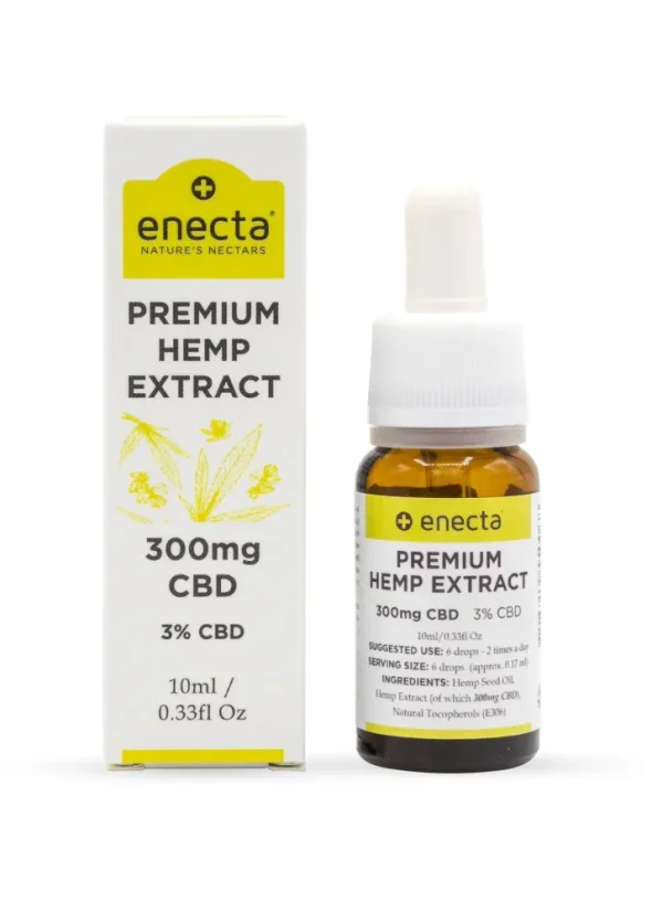 Enecta CBD oil 3%, 300 mg, 10 ml
