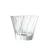 Twisted Loveramics espresso glass with a capacity of 70 ml, made from high-quality glass.