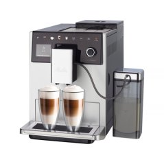Melitta LatteSelect Black-Silver - machine à café automatique avec mousse de lait
