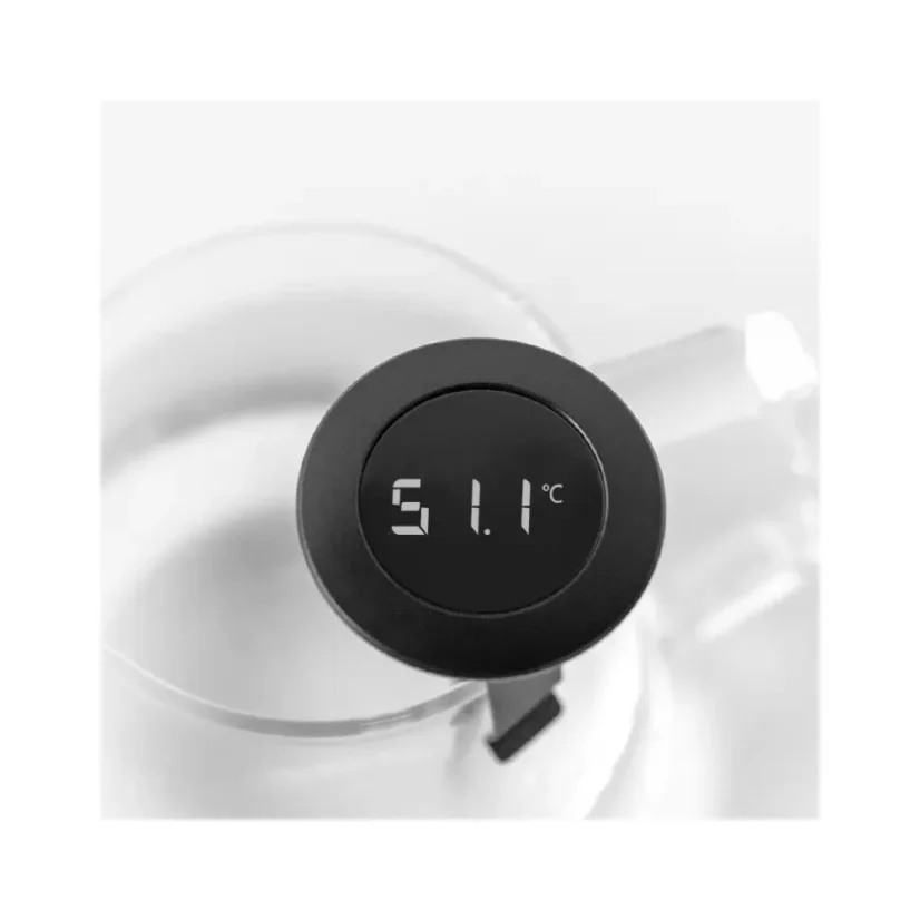 The Timemore digital thermometer is the perfect tool for accurately measuring milk temperature, ensuring the perfect preparation of beverages.