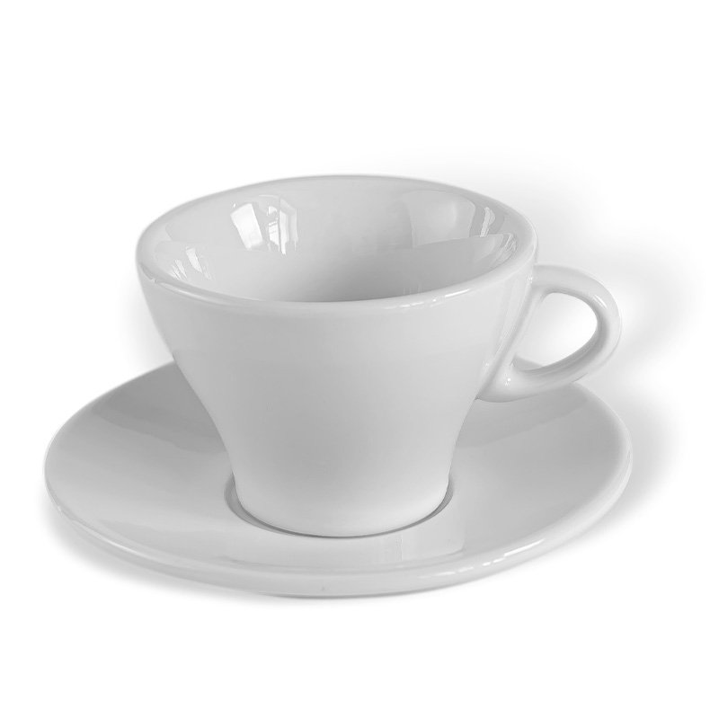 ClubHouse cup and saucer Gardenia, 225 ml, white