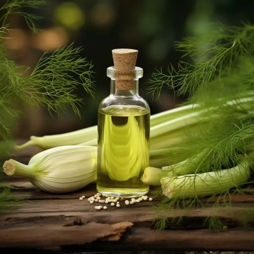 Fenchel - 100% reines ätherisches Öl, zertifiziert als 100% bio, in 10ml Verpackung.