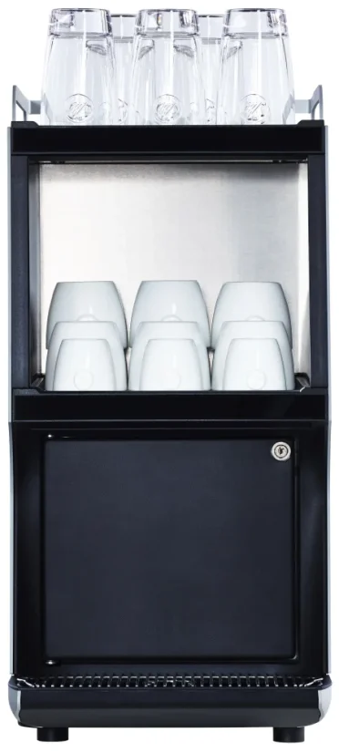 coffee machine with built-in refrigerator