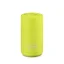 Frank Green Ceramic thermal mug in neon yellow with a capacity of 295 ml, BPA-free, ideal for travel.
