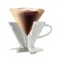 Dripper en céramique blanche Hario V60-02.