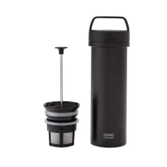 Espro Ultra Light Coffee Press v čiernej farbe s objemom 450 ml. Espro Ultra Light Coffee Press v čiernej farbe s objemom 450 ml.