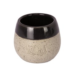 ECM espresso cup stoneware 90ml set of 2 - handmade