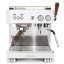 Machine à café mono-levier blanche Ascaso Baby T Plus.