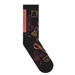 Socks size 40-43 with an espresso design, the perfect gift for coffee enthusiasts.