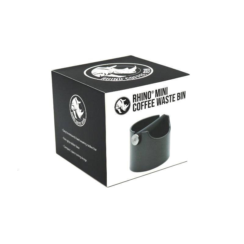 Rhino Mini Coffee Waste Bin strugač za kavu sivi