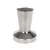 Manual coffee tamper Motta Easy Tamper 53 mm in silver, suitable for both professional and home use.