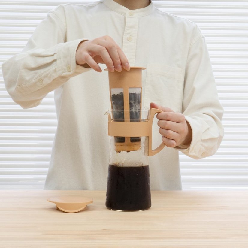 Hario Mizudashi Cold Brew láhev 600 ml béžová