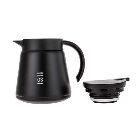 Hario Insulated Server V60-03 nerez 800 ml černý