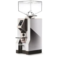 Eureka Mignon Turbo CR in silver finish.