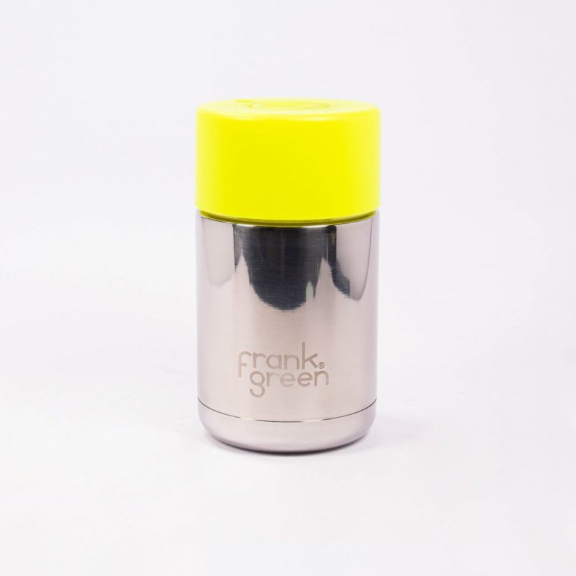 Frank Green Ceramic Silver Yellow 295 ml