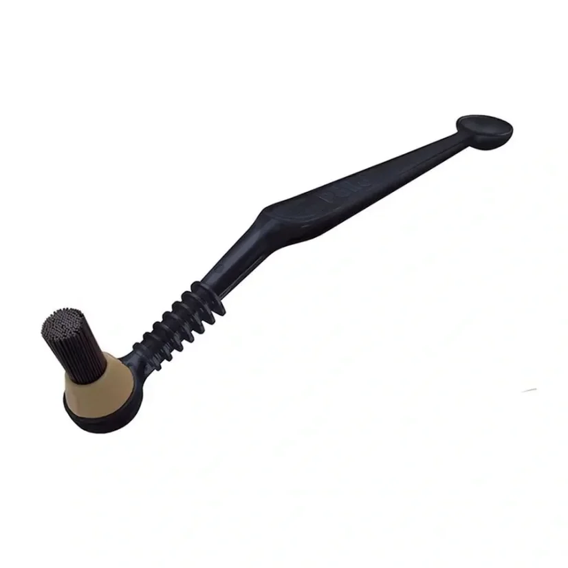 Brossette noire Pallo pour un nettoyage efficace de la tête de la machine à café, garantit un entretien parfait et prolonge la durée de vie de votre appareil.