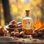 Huile essentielle de muscade en flacon de 10 ml, 100 % naturelle, idéale pour soulager l'insomnie et les troubles du sommeil. Huile essentielle de muscade en flacon de 10 ml, 100 % naturelle, idéale pour soulager l'insomnie et les troubles du sommeil.
