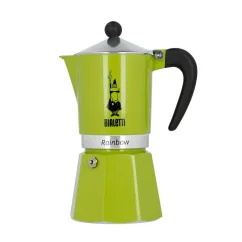 Bialetti Rainbow 6 in Grün.