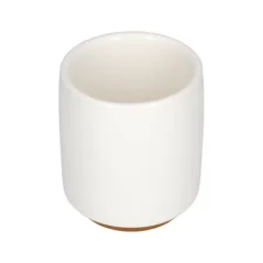 Tasse Fellow Monty Cortado Cup White d'une capacité de 130 ml en couleur blanche, idéale pour le lungo.
