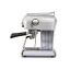 Home lever espresso machine Ascaso Dream ONE in polished aluminum finish.