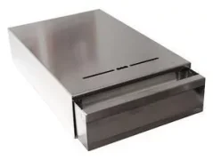 Boîte à marc de café de table Nuova Simonelli KCS00003 pour faciliter le tapage du marc de café du porte-filtre.