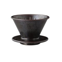 Kinto SCS-S01 gotero de café cerámico 2 tazas negro