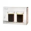 Set of two Fellow brand 300 ml glasses for filtered coffee, ideal for tasting quality coffee.