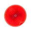 Red plastic dripper, perfect for brewing filtered coffee.