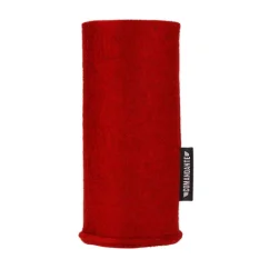 Red felt sleeve Comandante C40 Felt Sleeve Cherry provides protection for Comandante manual coffee grinders.