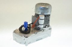 Gearmotor Brema 231030, Getriebemotor mat Elektromotor, Getriib, bloem Konnektor an orangem Mataccher-Band Gearmotor Brema 231030, Getriebemotor mat Elektromotor, Getriib, bloem Konnektor an orangem Mataccher-Band