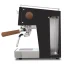 Domáci pákový kávovar Ascaso Steel UNO PID v čiernom prevedení s drevenými detailmi, s objemom zásobníka vody 2 litre.